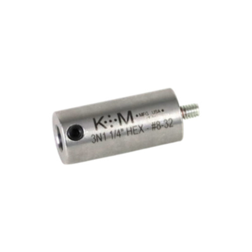K&M 8-32 Adapter to 3-in-1 Primer Pocket Correction Tool K&M 8-32 Adapter to 3-in-1 Primer Pocket Correction Tool