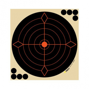 Self adhesive Reactive Target 12" Bulls Eye