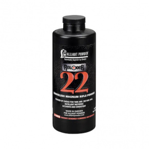 Alliant Reloader22 Smokeless Handgun Powder - 454 g Alliant Reloader22 Smokeless Handgun Powder - 454 g