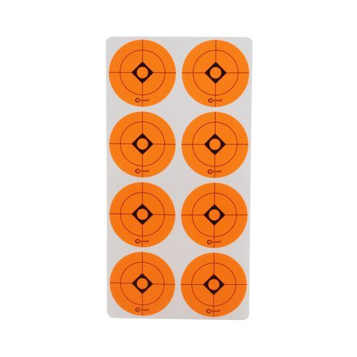 Caldwell 1.5" Orange Shooting Spots, 12 sheets