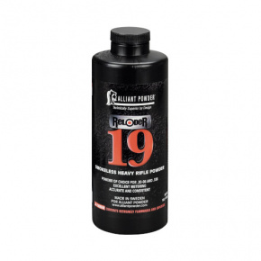 Alliant Reloader19 Smokeless Rifle Powder - 454 g Alliant Reloader19 Smokeless Rifle Powder - 454 g