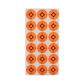 Caldwell 1" Orange Shooting Spots, 12 sheets