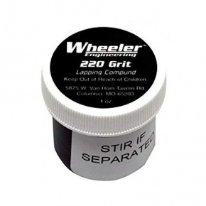 Wheeler Replacement 220 grit lapping compound - 1 oz. jar Wheeler Replacement 220 grit lapping compound - 1 oz. jar