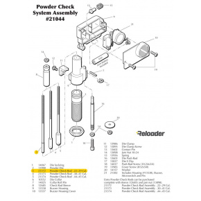 Dillon Powder Check System Parts Powder Check Rod Assembly, .22-.29 cal. Dillon Powder Check System Parts Powder Check Rod Assembly, .22-.29 cal.