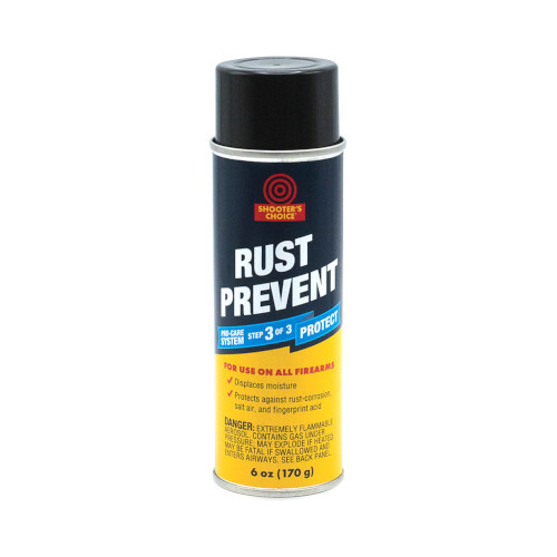 Shooter Choice Rust Prevent and Lubricant 6 oz Aerosol