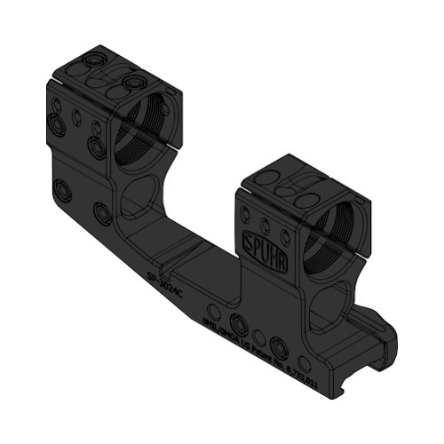 SPUHR Cantilever Scope Mount 30 mm Picatinny 0 MOA Height 48 mm SPUHR Cantilever Scope Mount 30 mm Picatinny 0 MOA Height 48 mm