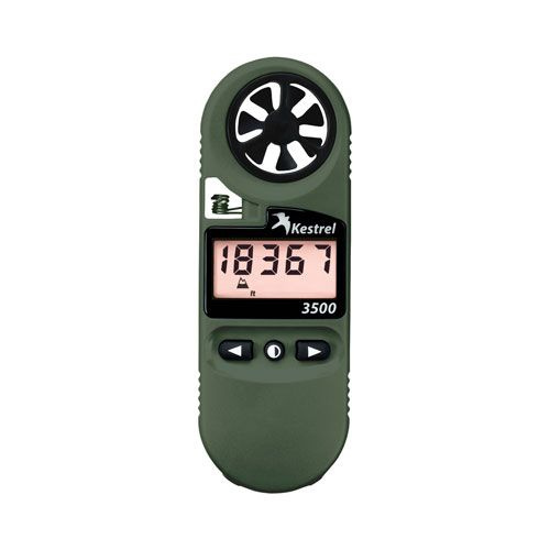 Weather Meter Kestrel 3500 Olive with Night Backlight Weather Meter Kestrel 3500 Olive with Night Backlight