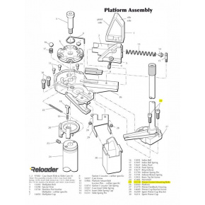 Dillon XL650 Platform Parts Primer System Mounting Bolt Dillon XL650 Platform Parts Primer System Mounting Bolt