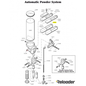 Dillon Automatic Powder System parts Powder Bar Post,large Dillon Automatic Powder System parts Powder Bar Post,large