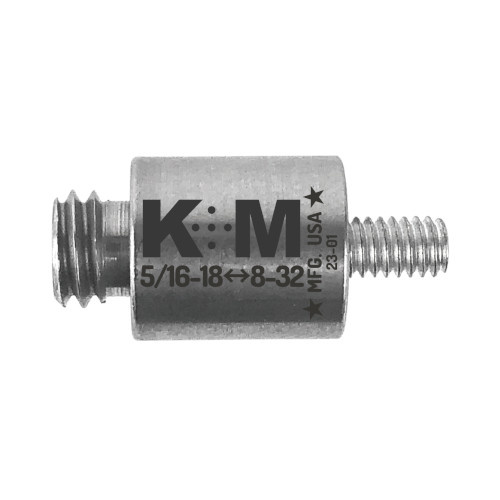 K&M 8-32 Adapter to 5/16-18 for Case Neck Chamfer Tool