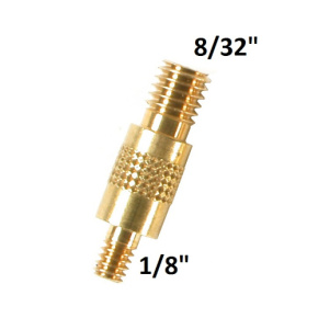 Thread adapter 8/32"- 1/8" (external thread)