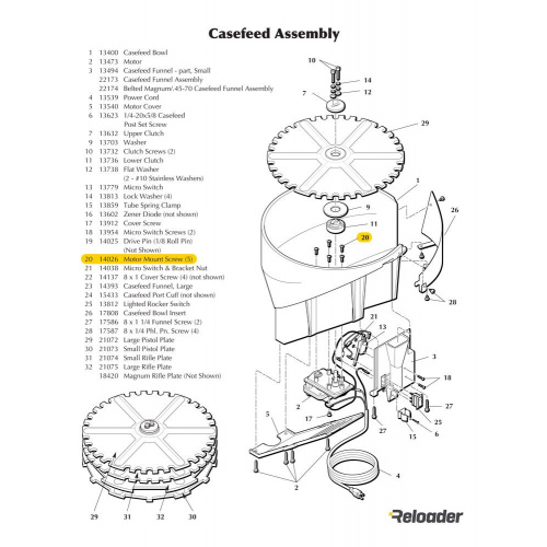 Dillon Motor Moun Screws