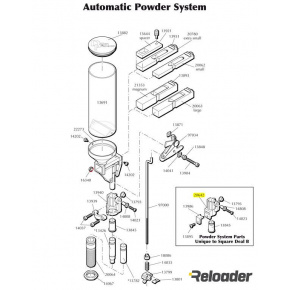 Dillon Automatic Powder System parts Square Deal Connector Body Collar Assembly Dillon Automatic Powder System parts Square Deal Connector Body Collar Assembly