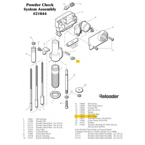 Dillon SL900 Platform Assembly 1/4" E-Clip