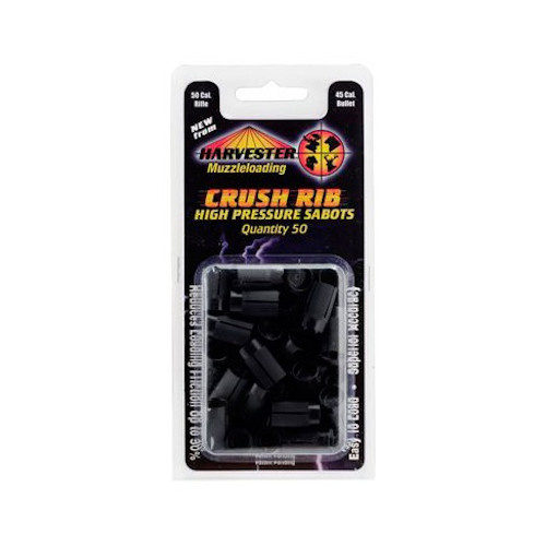 Harvester Crush Rib Sabot 50 cal for 45 cal bullets