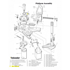 Dillon XL650 Platform Parts Plastic Shellplate Cap