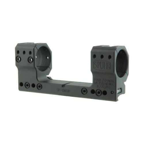 SPUHR Scope Mount 34 mm Picatinny, 0 MOA - height 38 mm