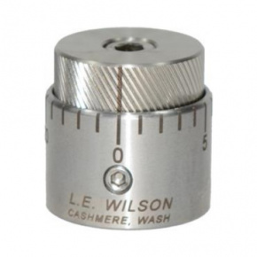 L.E. Wilson Replaces std cap Stainless Micro-Adjust BS Cap L.E. Wilson Replaces std cap Stainless Micro-Adjust BS Cap